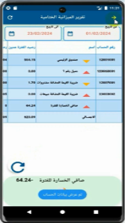 واجهة الأرصدة في الفارس موبايل